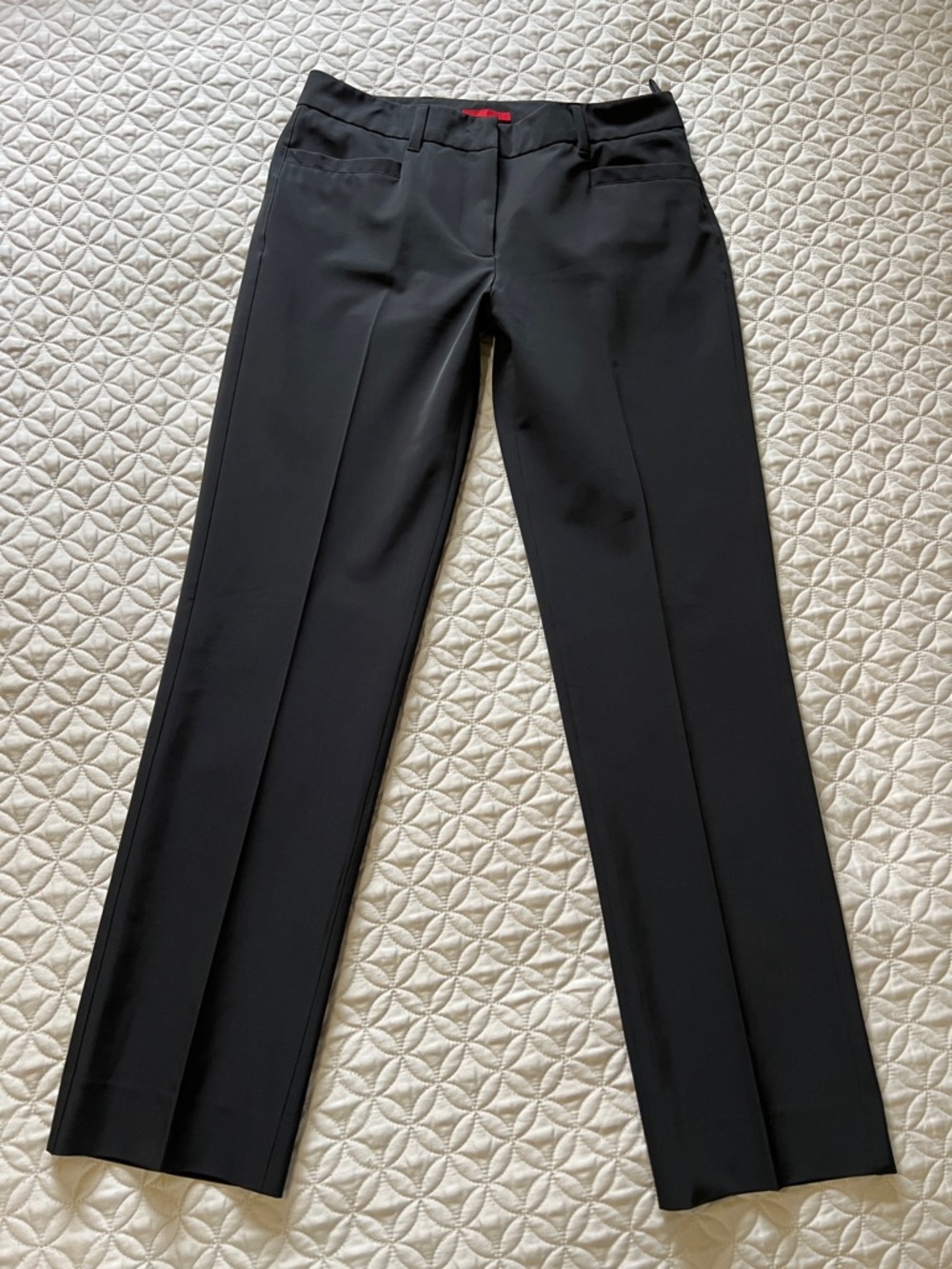 Prada Classic Black Tailored Dress Pants